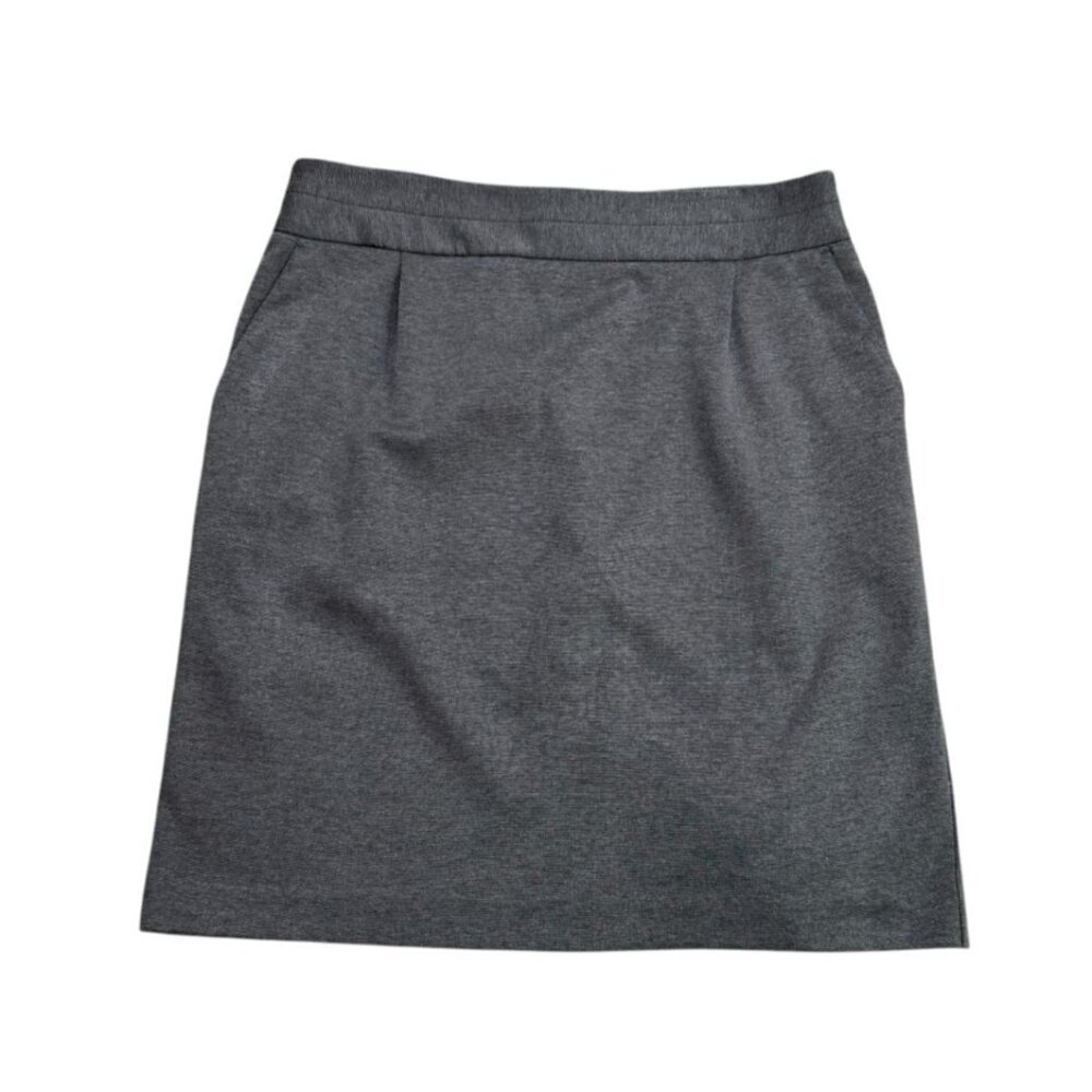 George Heather Grey Lined Work Skirt Women’s Size 14